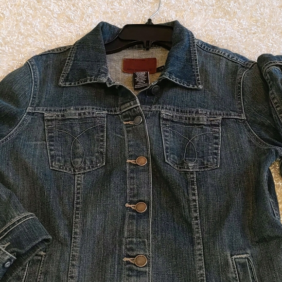 Vintage Calvin Klein denim jackelt Size L - Picture 3 of 10